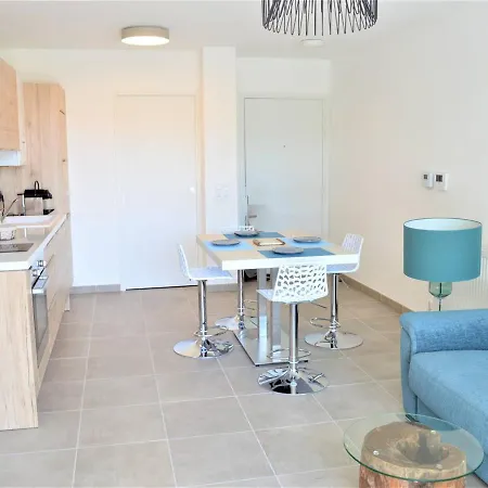 Neuf Avec Clim A 2 Pas De La Plage - 4 Couchages, Garage Inclus - Fr-1-226b-85 شقة *